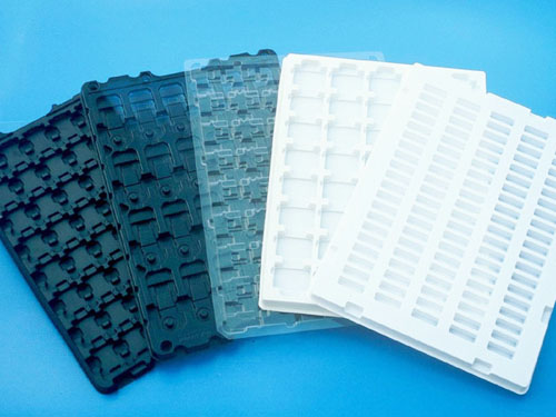 東莞五金電子吸塑托盤化妝品吸塑內(nèi)托日用品吸塑周轉(zhuǎn)盤批發(fā)訂做